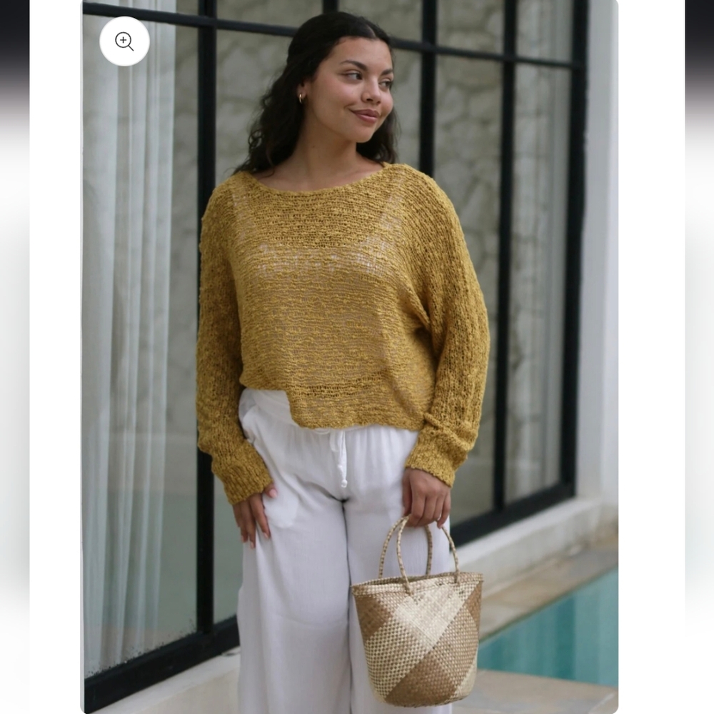 Island Tribe Knits 419 Soho Pullover- L